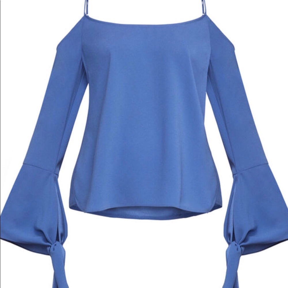 Bcbg Nicholette cold-shoulder top